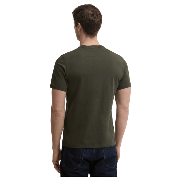 Barbour Tartan Tailored Crest Logo T-shirt