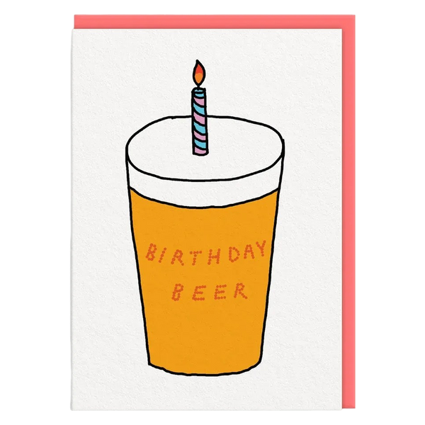 OHH DEER Greeting Cards - £2.95 - Birthday Beer