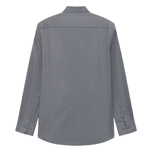 Geo Print Long Sleeve Shirt