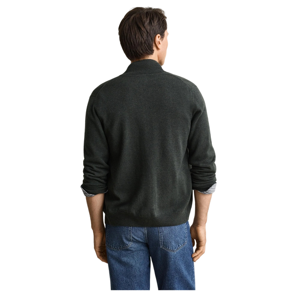GANT Superfine Lambswool Zip Cardigan