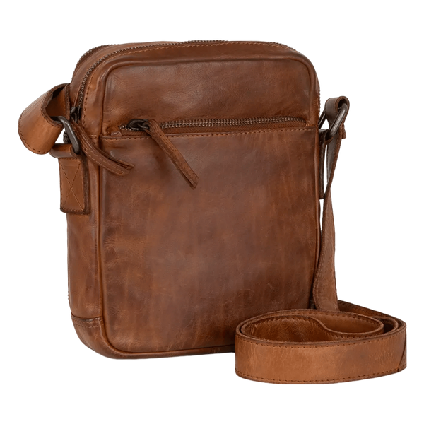 Gianni Conti Man Bag - Tan