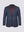 William David Premium Wool Prince Of Wales Check Suit - Navy