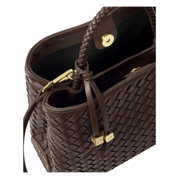 Nova Hand Woven Top Handle Bag