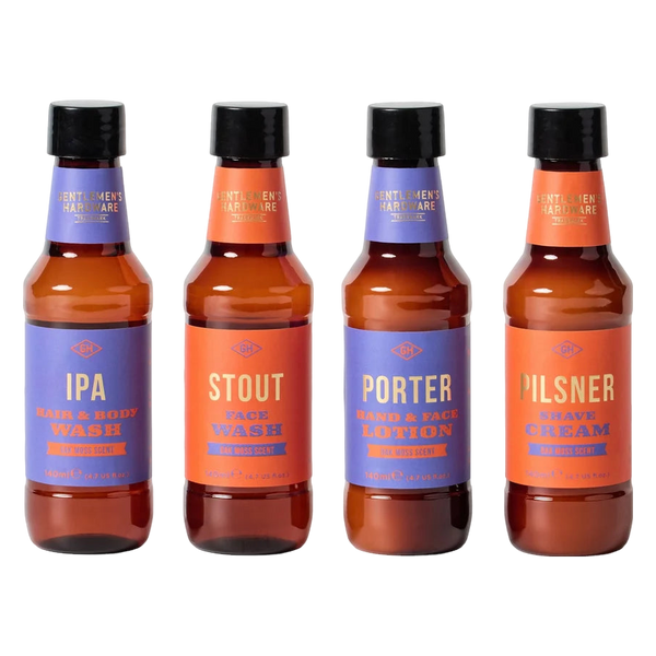 Beer Bottle Grooming Gift Set
