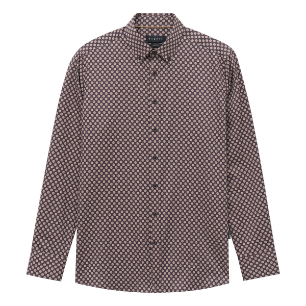 Patterned Long Sleeve Shirt