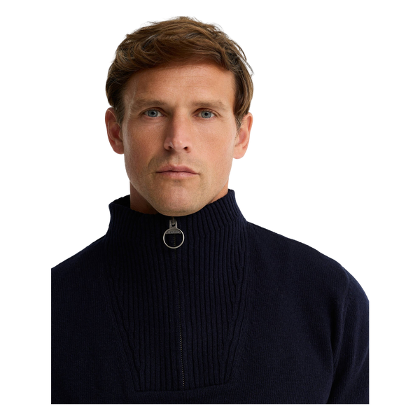 Barbour Nelson Essential Half Zip Knitted Jumper