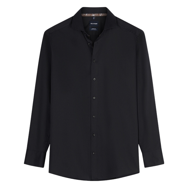 Olymp Plain Shirt With Trim