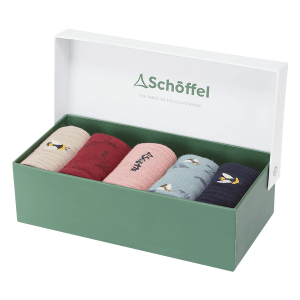 Women's Bamboo Socks Box Of 5