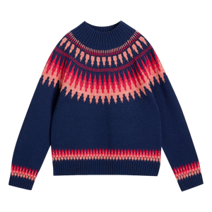 White Stuff Fiona Fairilse Jumper - Navy Multi