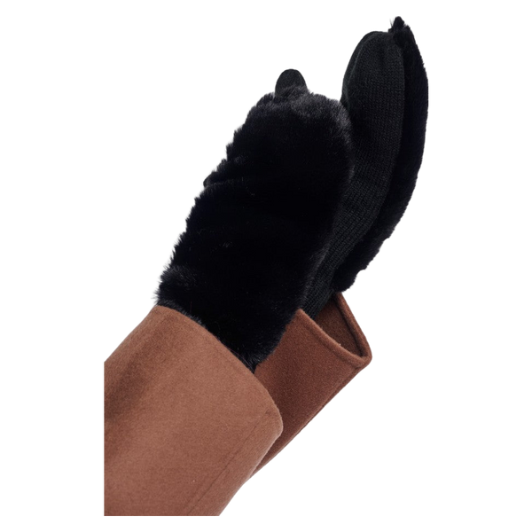 Rino & Pelle Oxo Faux Fur Gloves