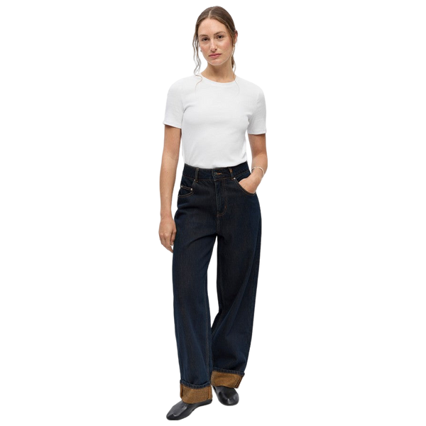 Object Sira Hw Straight Loose Jeans