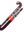 Black/Hot Red