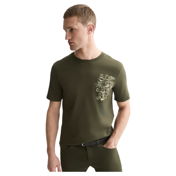 Scotch & Soda Left Chest Artwork Regular Fit T-shirt