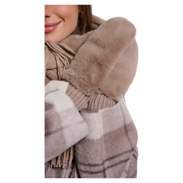 Rino & Pelle Oxo Faux Fur Gloves