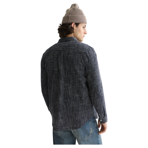 Scotch & Soda Melange Waffle Regular Fit Shirt