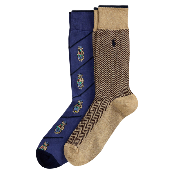 Polo Ralph Lauren Mnbr Crew Socks 2 Pack