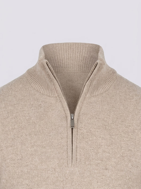 William David Cashmere Blend 1/4 Zip