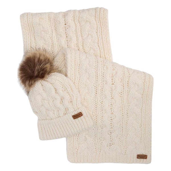 Barbour Penshaw Beanie & Scarf