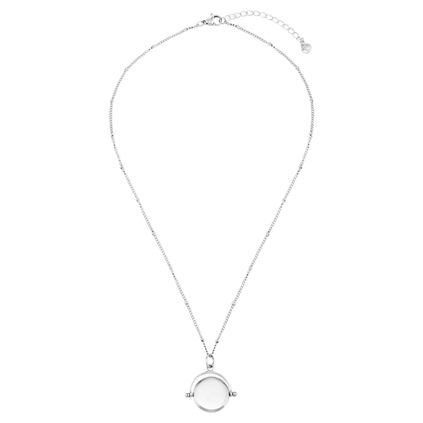 Orelia Jewellery Faceted Disc Spinner