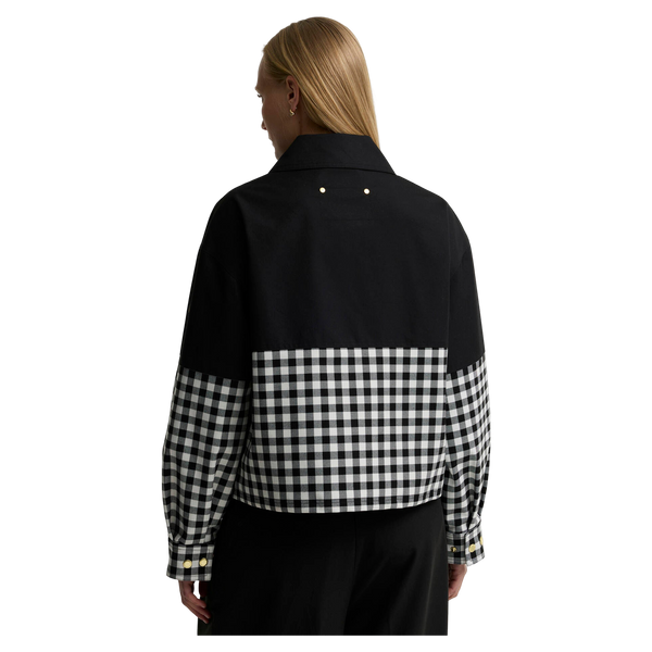 Barbour International Gabriette Check Showerproof Jacket