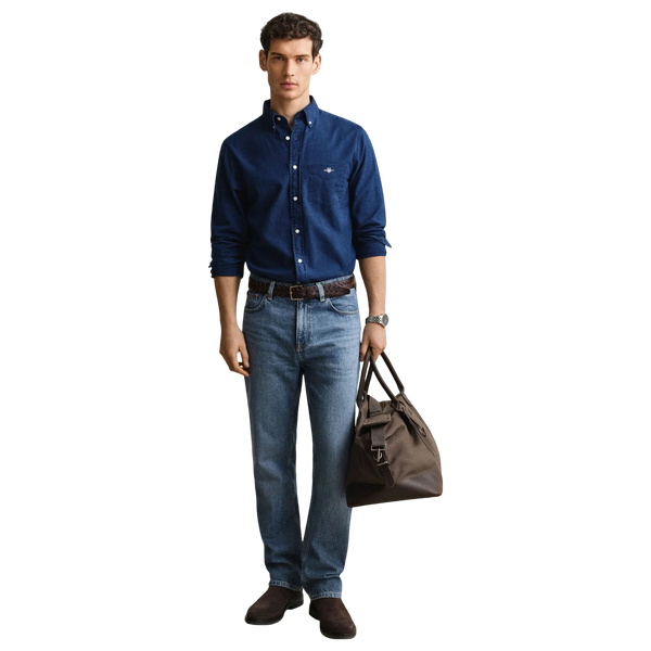 GANT Reg Oxford Indigo Shirt