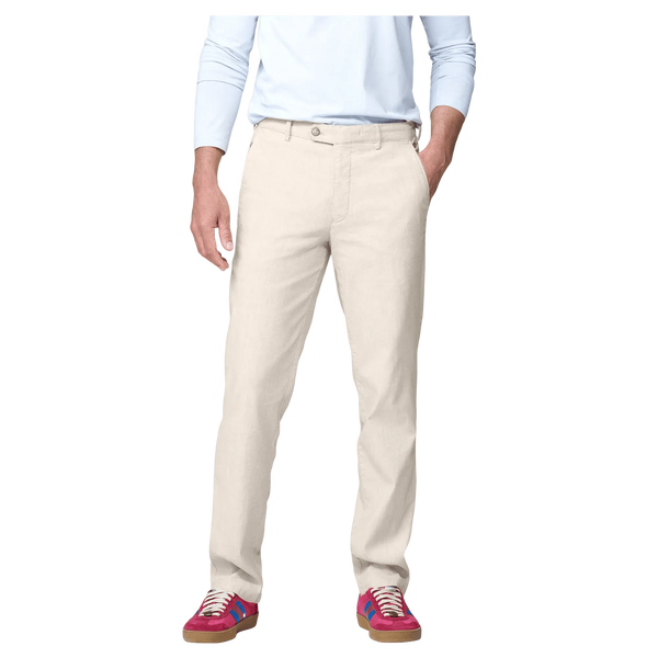 Meyer Roma Linen Blend Trousers - Sand