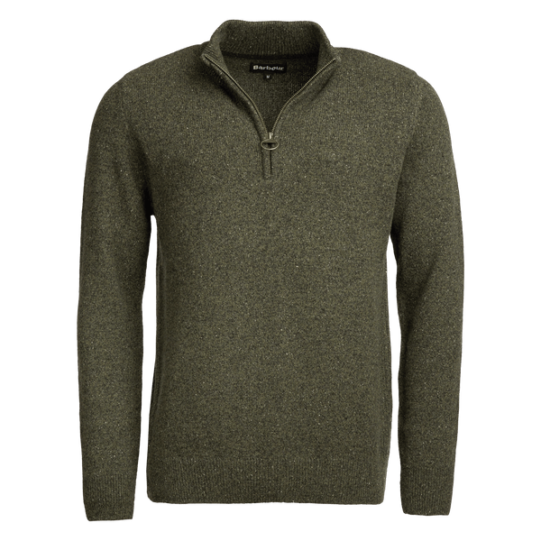 Barbour Essential Tisbury Half Zip Knitted Jumper