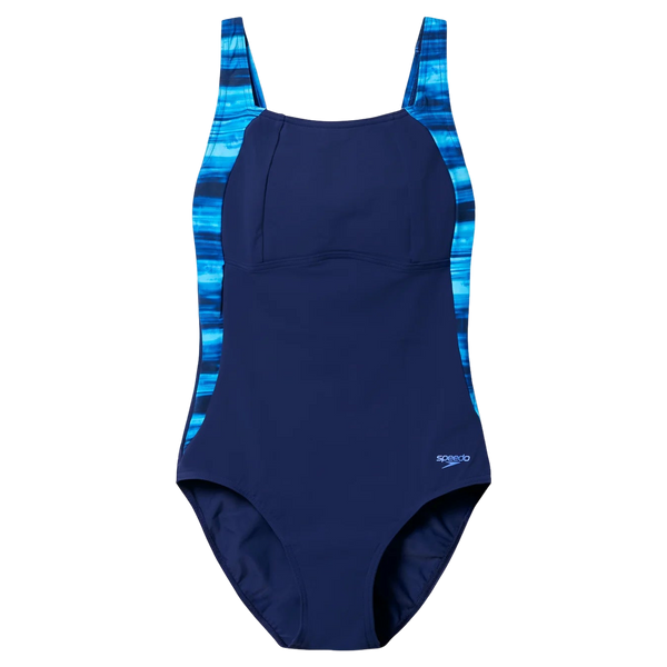 Speedo Print Luna Lustre Swimming Suit