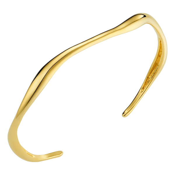 Orelia Jewellery Fine Wave Bangle
