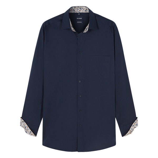 Olymp Contrast Shirt With Trim