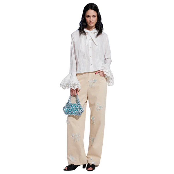 Sister Jane Dream Neroli Trim Blouse
