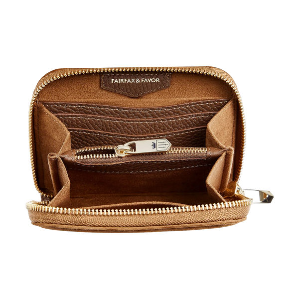 Fairfax & Favor Mini Salisbury Purse - Suede