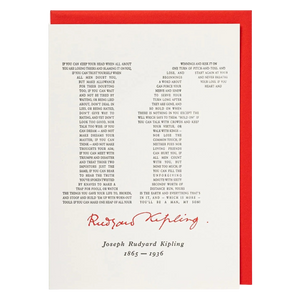 Archivist Large Card - Letterpress Cards - If