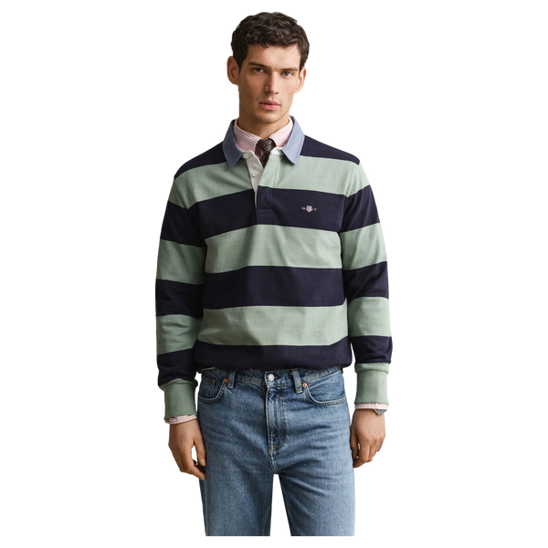 GANT Chambray Stripe Heavy Rugger