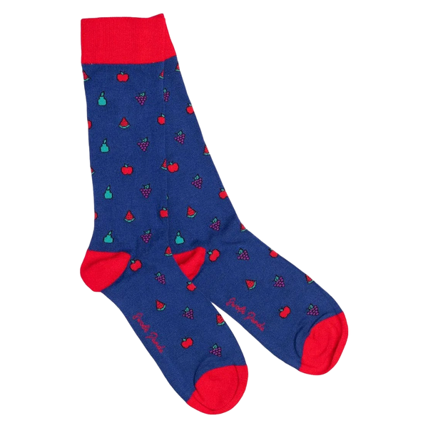 Swole Panda Bamboo Socks - Mixed Fruit