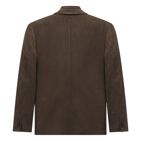 Bugatti Premium Faux Suede Blazer With Panel