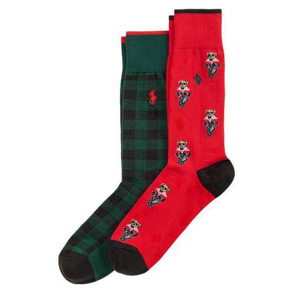 Polo Ralph Lauren Rhmbr Crew Socks 2 Pack