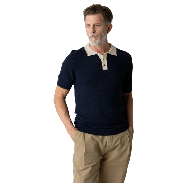 Mos Mosh Francesco Polo Short Sleeve Knit