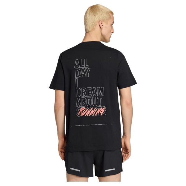 Adidas Running Slogan Graphic T-Shirt