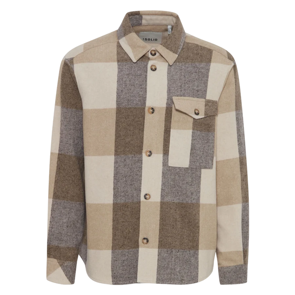!SOLID Sd Manheim Check Overshirt