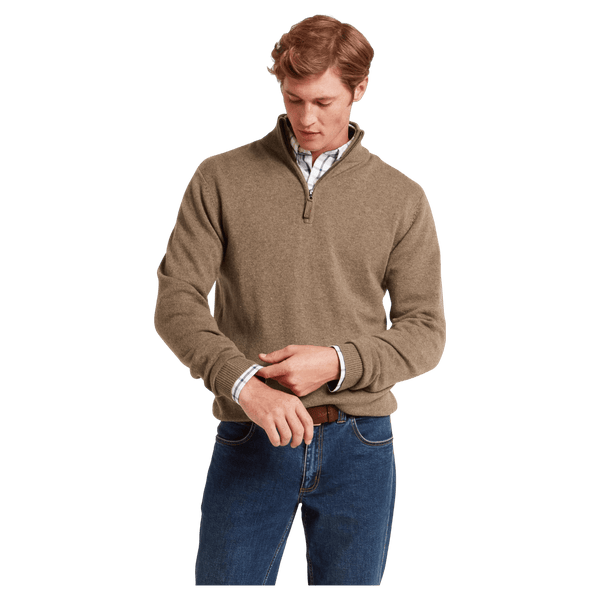 Schoffel Lewis Lambswool 1/4 Zip Jumper