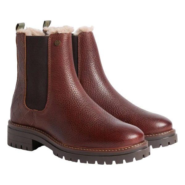 Barbour Evie Faux Fur Chelsea Boots