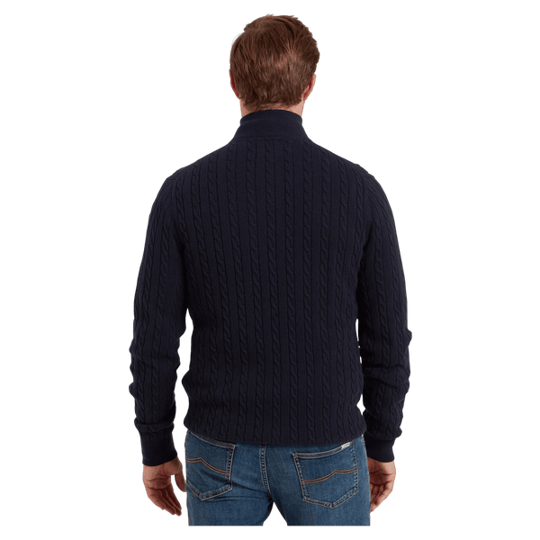 Schoffel Calton Cotton Cashmere 1/4 Zip Jumper