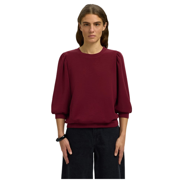 Selected Tenny 3/4 Sweat Top
