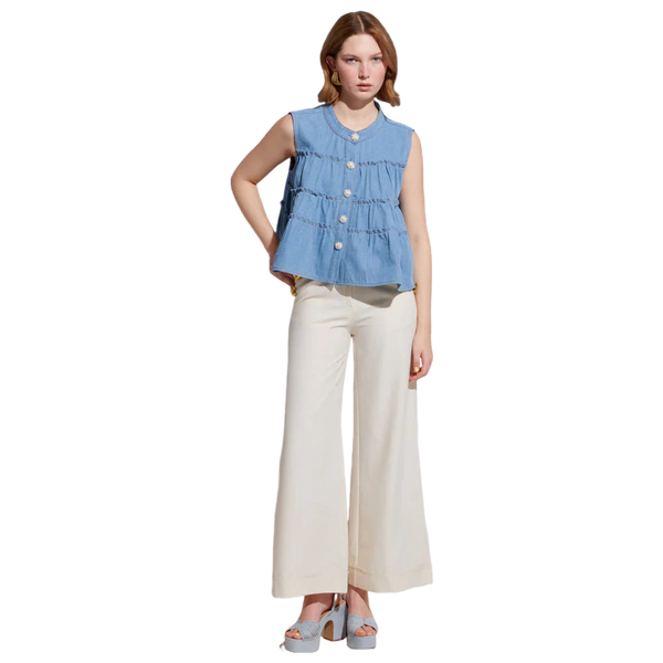 Sister Jane Kasos Denim Top