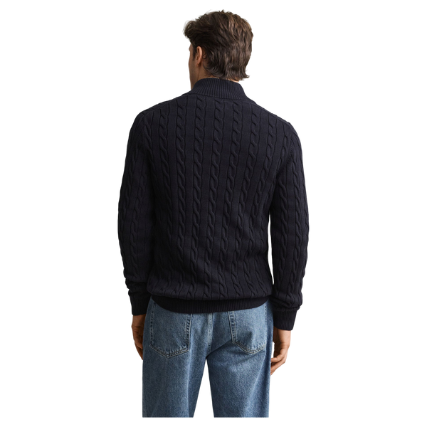 GANT Cotton Cable Half Zip