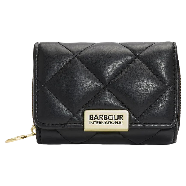 Barbour International Soft Touch Aurora Tri Fold Purse