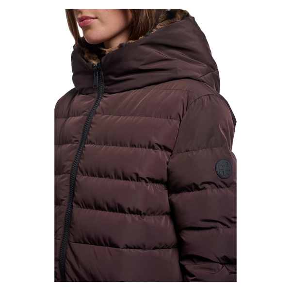 Rino & Pelle Keilafur Long Padded Hooded Coat