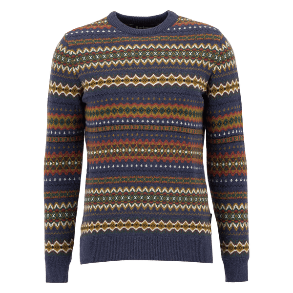 Barbour Case Fairisle Crew Neck Sweater