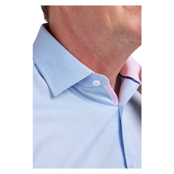 Double Two Formal Shirt With Trim